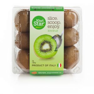 KiwiStar Kiwi Clamshell packaging